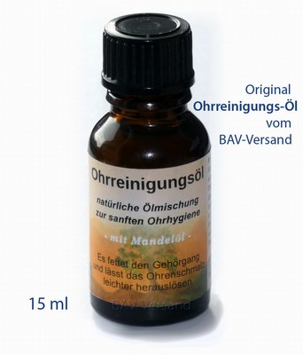 Ohrreinigungsöl 15ml