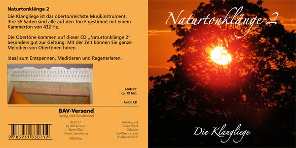 Naturtonklänge 2 - CD