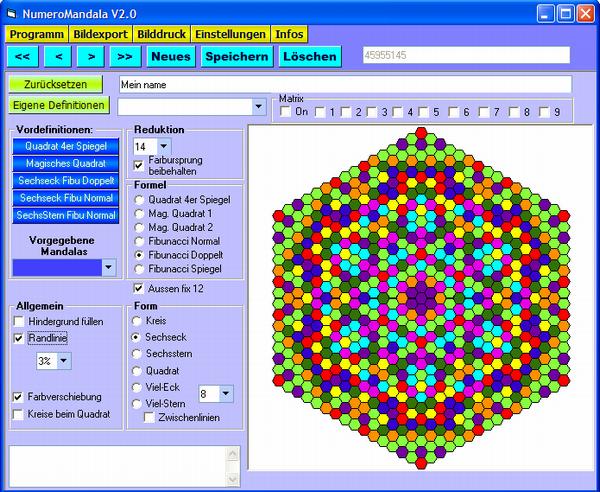 Software NumeroMandala 2012 Standard-Version